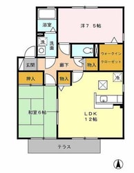 荒木駅 徒歩7分 2階の物件間取画像